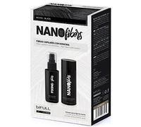 Bifull - Nano Fibras Capilares con Spray de Fijación Fuerte Color Negro 100 ml + 25 g - BFEXT43304