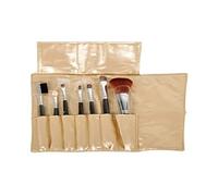 BIFULL Set Estuche Maquillaje 7 Pinceles TIKA Gold, Único, Estándar