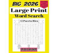 Big 2026 Large Print Word Search: For Adults and Seniors, Over 3000 words, 100+ themed Puzzles!, One puzzle per page, Solutions in the back | 8.5 x 11
