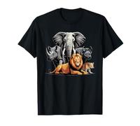 Big 5 Wildlife Sudáfrica Safari Camiseta