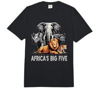 Big 5 Wildlife Sudáfrica Safari Los Cinco Grandes de África Comfort Colors Adult Heavyweight T-Shirt