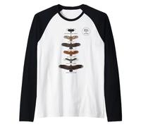 Big 6 Birds Parque Nacional Kruger Vida Silvestre Africana Camiseta Manga Raglan