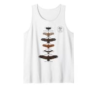 Big 6 Birds Parque Nacional Kruger Vida Silvestre Africana Camiseta sin Mangas