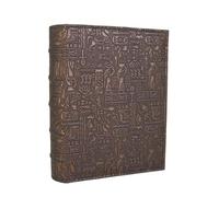 Big 6 Inches 4.5 * 6" 4D Photo Album Imitation Leather PU Cover Picture Tour Autograph Book(M brown)