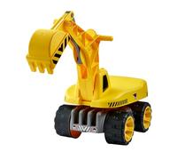 BIG - 800055811- Maxi Excavadora Power Worker- amplio asiento para el niño con giro 360º- a partir de 3 años