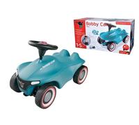 BIG Bobby Car Neo Azur - Coche Antideslizante a Partir de 1 año, edición Limitada en el Color Azul de Tendencia 2023, Coche para niños con neumáticos silenciosos, Volante de Seguridad y claxon, 1-5