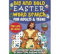 Big And Bold Easter Word Search: For Adults & Teens