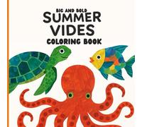 big and bold summer vibes coloring book