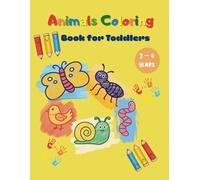 Big Animals Coloring Book for Kids Ages 2-4: Farm, Wild, Sea & Jungle Animals with Cute Pets | 100 Easy Coloring Pages