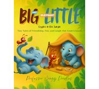 Big Ant Little Elephant - Giggles in the Jungle: Simple & Cute Tales with Colouring Book for 4-10 age