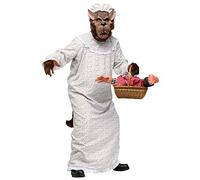 Big Bad Granny Wolf Fancy Dress Costume Medium