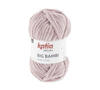 BIG BAMBI de Katia ovillos de 200 gramos y 80 metros. (102 - Rosa medio)