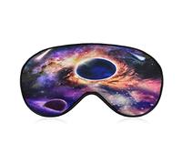 Big Bang Solar System Planet Sleeping Blindfold Mask Cute Eye Shade Cover con correa ajustable para Mujeres Hombres Night