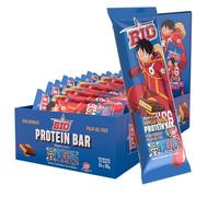 BIG - Barritas Proteina - Barrita Proteina ONE PIECE - Snack Delicioso Alto en Proteínas - 30 gr por Barrita - Protein Bar con Sabores Exclusivos - Caja 24 uds, Vainilla-Yogurt