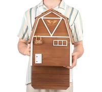 Big Bat Barn Bat House for Outdoors - Caja Completa para murciélagos para Exteriores - Limpia tu jardín de Mosquitos - Caja para murciélagos sin Barniz Interior