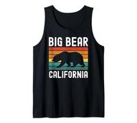 Big Bear, California, Lake Village, esquí, Nieve y Acampada en el Sur de California Camiseta sin Mangas