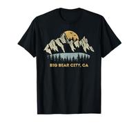 Big Bear City California Montaña Puesta de Sol Salida del Sol CA Camiseta