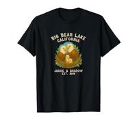 Big Bear Lake California Eagles Jackie y Shadow Camiseta