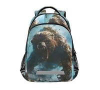 Big Bear Word - Mochilas para niños, mochila escolar, mochila para estudiantes, mochila para niños y niñas, bolsa casual, Big Bear Word, Talla única