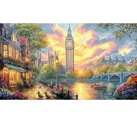 Big-Ben 1000 Piezas Puzzle de Papel Reciclado Juego Educativo relajación para Adultos y niños de 12 años y más 38x26/1000pcs