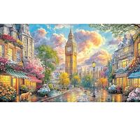Big-Ben 1000 Piezas Puzzle de Papel Reciclado Juego Educativo relajación para Adultos y niños de 12 años y más 38x26/1000pcs