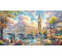 Big-Ben 1000 Piezas Puzzle de Papel Reciclado Juego Educativo relajación para Adultos y niños de 12 años y más 38x26/1000pcs