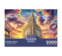Big Ben de Londres Puzzles Entretenimiento Creativo Rompecabezas 1000 Piezas Obra De Arte De Juego De para Adultos Y Niños 38x26cm/1000pcs