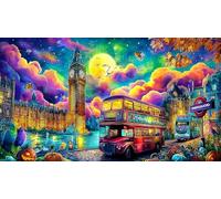 Big-Ben-Palace-of-Westminster-London 1000 Piezas Puzzle Educativo Papel Reciclado para Adultos Desafiante Idea 38x26/1000pcs