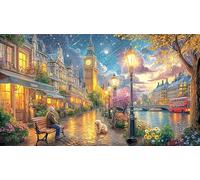 Big-Ben Puzzle de 1000 Piezas Reciclado Juego Educativo Desafiante para Adultos y niños de 12 años y más 70x50/1000pcs