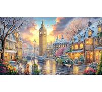 Big-Ben Puzzle de 1000 Piezas Reciclado Juego Educativo Desafiante para Adultos y niños de 12 años y más 70x50/1000pcs