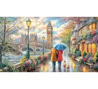 Big-Ben Puzzle de 1000 Piezas Reciclado Juego Educativo Desafiante para Adultos y niños de 12 años y más 70x50/1000pcs