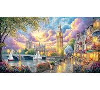 Big-Ben Puzzle de 1000 Piezas Reciclado Juego Educativo Desafiante para Adultos y niños de 12 años y más 38x52/1000pcs