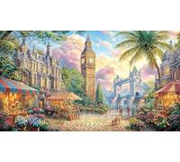 Big-Ben Puzzle de 1000 Piezas Reciclado Juego Educativo Desafiante para Adultos y niños de 12 años y más 70x50/1000pcs