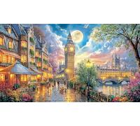 Big-Ben Puzzle de 1000 Piezas Reciclado Juego Educativo Desafiante para Adultos y niños de 12 años y más 70x50/1000pcs