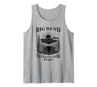 Big Bend National Park Texas TX Souvenir Mujeres Hombres Vintage Camiseta sin Mangas
