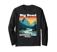 Big Bend National Park Texas TX Souvenir Mujeres Hombres Vintage Manga Larga