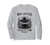 Big Bend National Park Texas TX Souvenir Mujeres Hombres Vintage Manga Larga