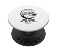 Big Bend National Park Texas TX Souvenir Mujeres Hombres Vintage PopSockets PopGrip Adhesivo