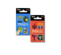 Big Bible Stories for Little Hearts Tarjetas Yoto de parábolas y milagros | Historias de audio cristianas para niños de 1 a 9 años