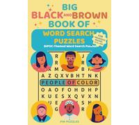 Big Black and Brown Book of Word Search Puzzles: BIPOC-Themed Word Search Puzzles