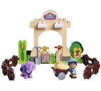 Big-Bloxx - Dino Ranch Farm - Bloques de construcción (40 Piezas) para Cassidy Ranch con Figura de Miguel y Dino, Tango, fichas para niños de 18 Meses a 5 años