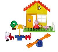 Big-Bloxx Peppa Garden House - Peppa Garden House - Juego de construcción de Peppa y Luzie Locke, 26 Piezas, para niños a Partir de 18 Meses