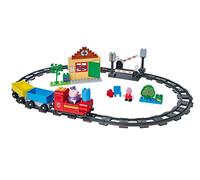 Big-Bloxx Peppa Pig Train Fun - Juego de construcción de Peppa Pig (55 Piezas, para niños a Partir de 18 Meses)
