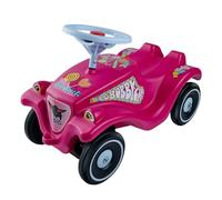 BIG spielwarenfabtik-Big-Bobby Car-Classic Vehículo Infantil con Pegatinas en diseño Candy, soporta hasta 50 kg, para niños a Partir de 1 año, Color Rosa Spielwarenfabrik 800056129