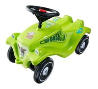 Big Bobby Car Classic Dino - Coche antideslizante a partir de 1 año en colorido diseño de dinosaurio con volante de seguridad negro y claxon, para niños a partir de 12 meses (hasta 50 kg), color verde