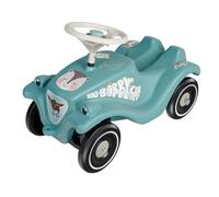 Big Bobby Car Classic Life - Coche Antideslizante a Partir de 1 año, Fabricado en plástico Reciclado, Cuerpo ergonómico, Volante de Seguridad con claxon, Ruedas estables, Color Beige petróleo, a