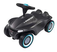 Big Bobby Car Neo antracita: vehículo deslizante para interiores y exteriores, vehículo infantil con neumáticos susurrantes y dos colores de llantas para cambiar, para niños a partir de 1 año