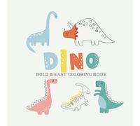 Big & Bold Coloring Pages - Dinosaurs: Dinosaur big and bold coloring pages for toddlers