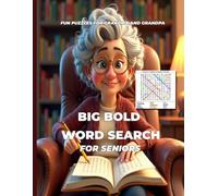 Big Bold Word Search For Seniors: 100 Fun Large Print Puzzles on Capital Cities of the World