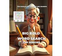 Big Bold Word Search For Seniors: 100 Giant Bible Puzzles - Journey Through the Sacred Cities and Lands of Scripture